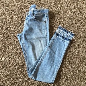 Rag & Bone Dre Raw Hem Skinny in Kingston Sz 25